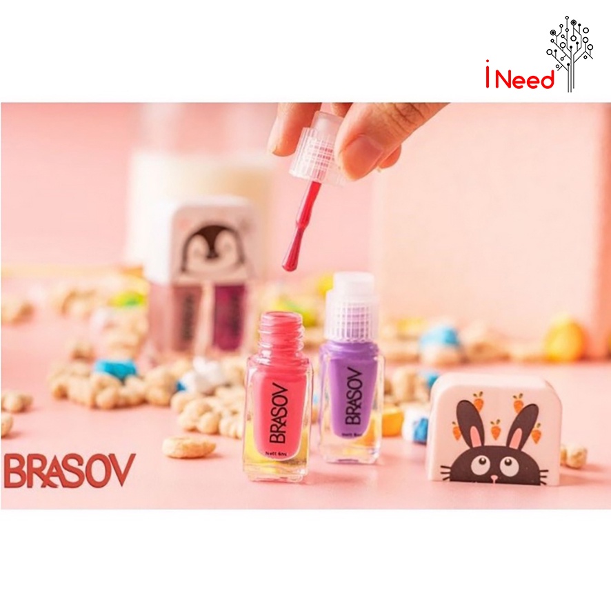 (INEED) KUTEK BRASOV NAIL POLISH 2IN1