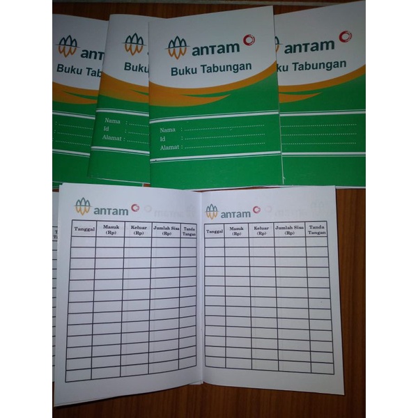 

BUKU TABUNGAN ANTAM atau CUSTOM