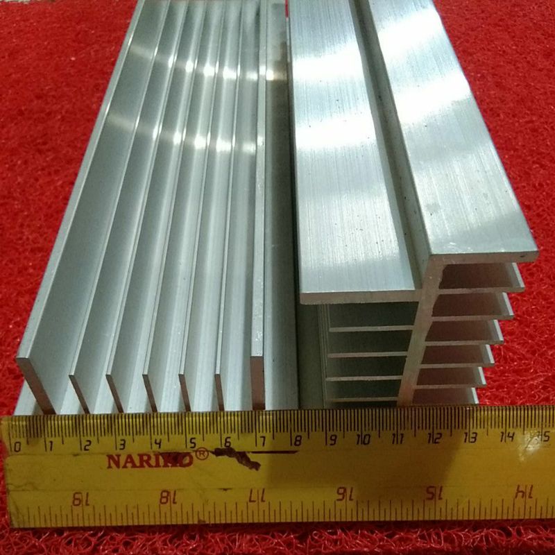 Heatsink 2u 30cm tebal pendingin 2u 30cm 17 sirip