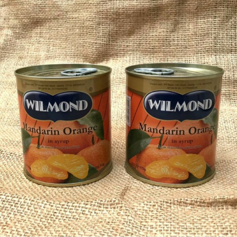 

Wilmond Mandarin Orange in Syrup 175gr / Jeruk Mandarin Kaleng