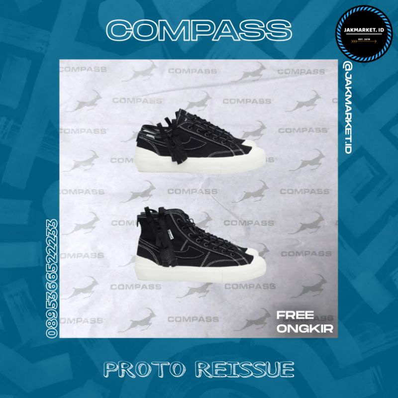 [ORIGINAL] COMPASS PROTO REISSUE LOW/HI [BNIB]