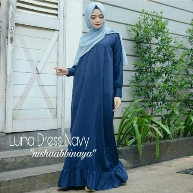 LUNA DRESS GAMIS HARIAN by VALOVA FLH