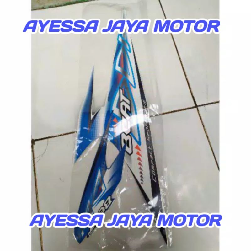 Striping beat karbu 2012 biru putih