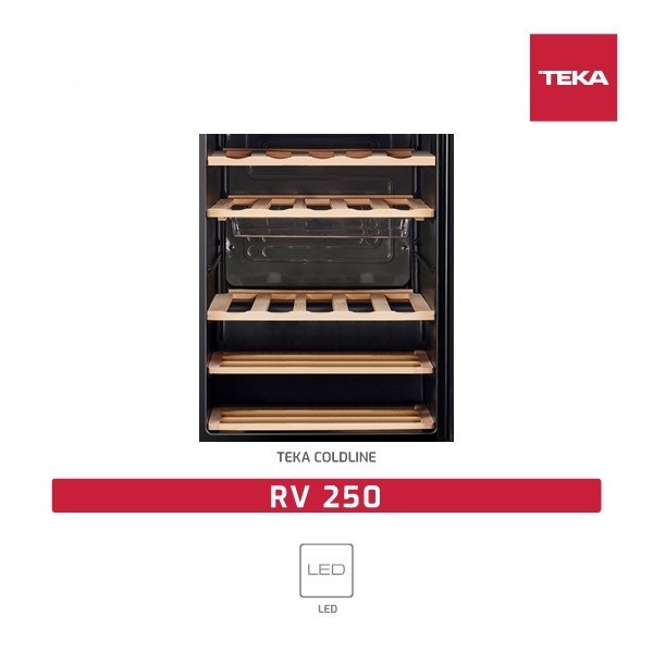 Wine Cellar Teka RV-250 Capacity 25 Bottle Free Ongkir Jabodetabek