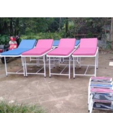 Meja periksa, Bed Periksa, Examination Table - Besi Bulat