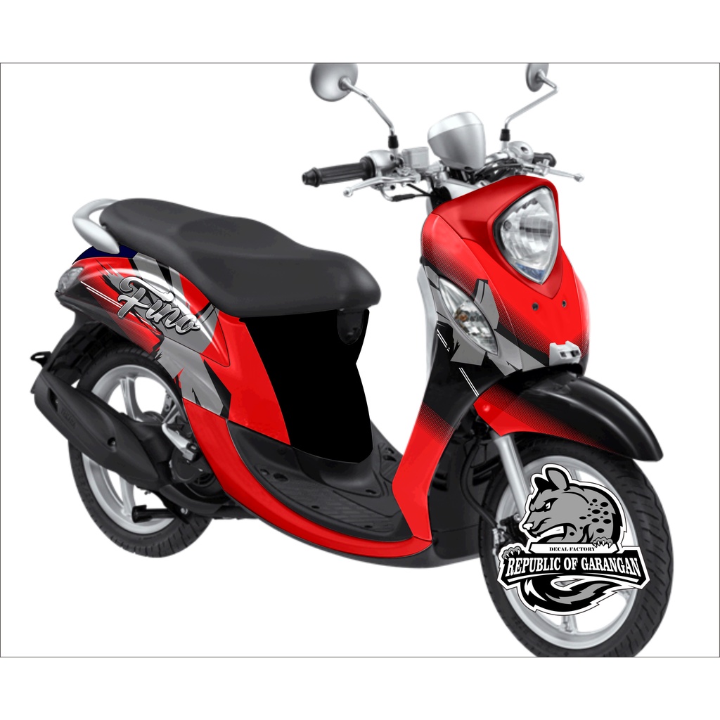 Stiker Fino Decal Full Body Fino Premium all fino karbu, fi, grande, abstract emblem