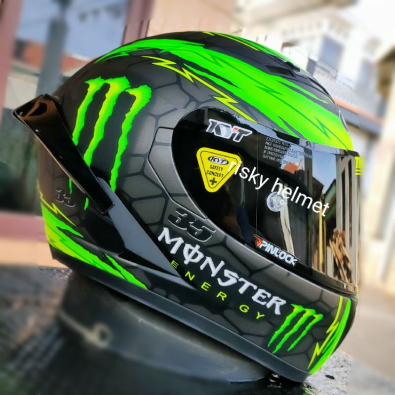 KYT Falcon crutchlow paket ganteng