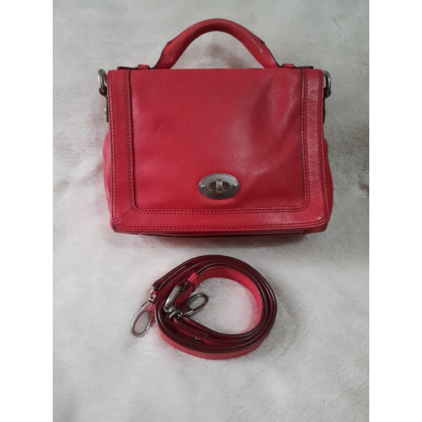 tas fossil maddix marlow red preloved