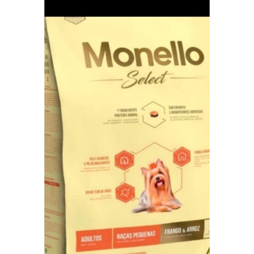 monello select small bite dog food super premium 1kg