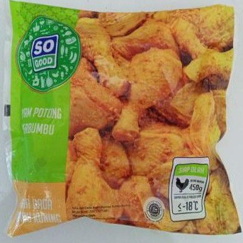 

So Good Ayam Potong Paha Dada Bumbu Kuning 450gr