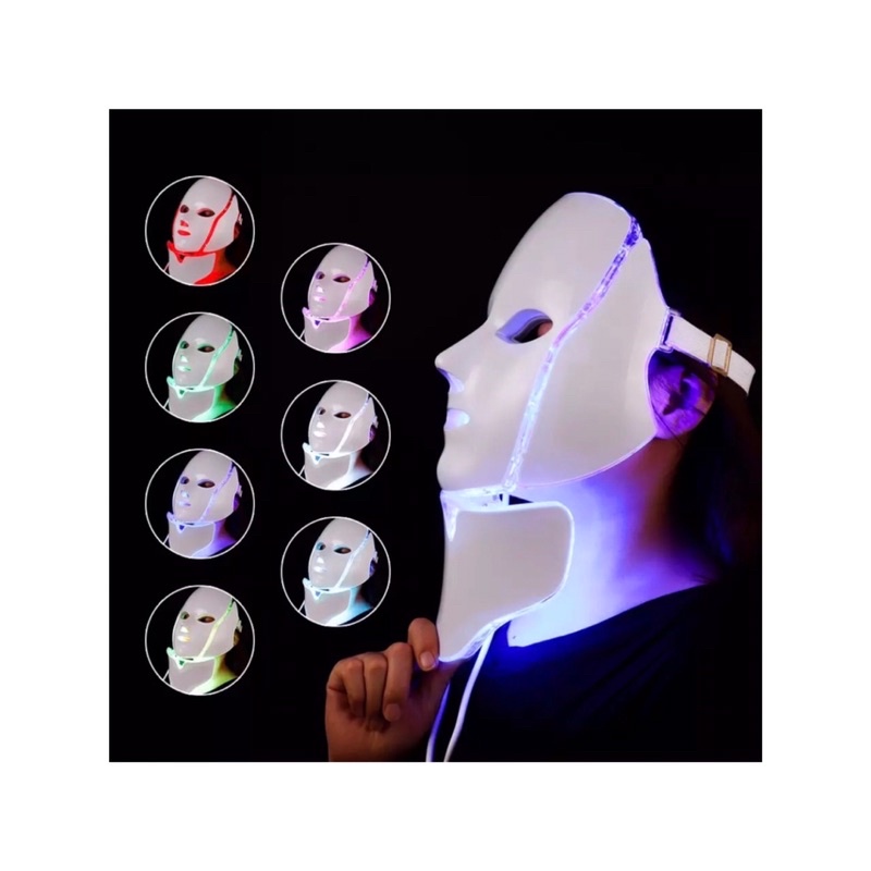 MASKER LED PDT LIGHT 7IN1 LED MASK FACE AND NECK