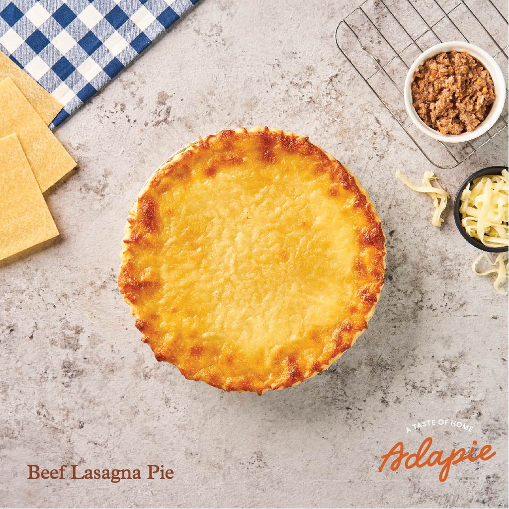 

BEEF LASAGNA PIE – FAMILY SIZE 18CM