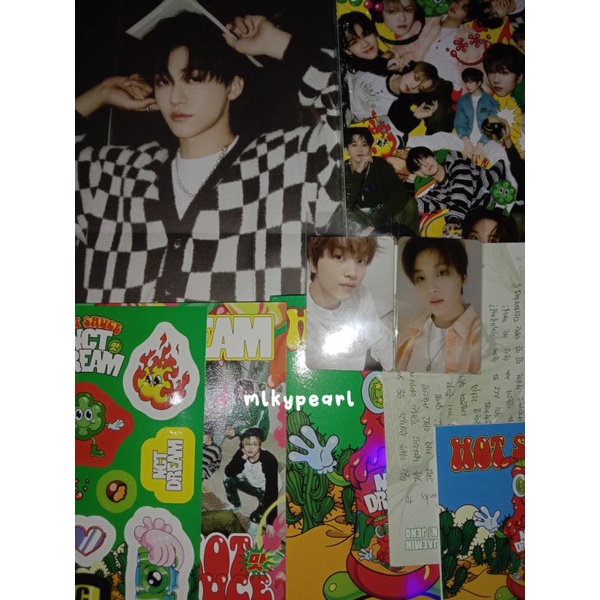wts album only boring ver, pc haechan boring
