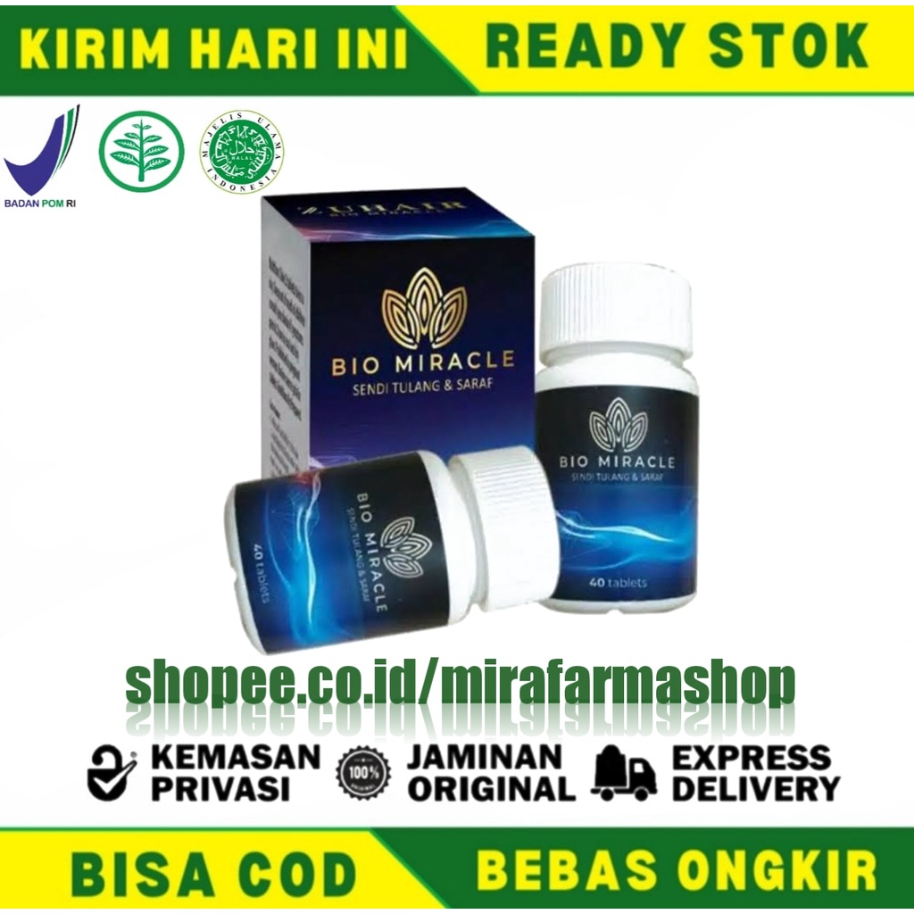 ZEELORA BIO MIRACLE ASLI OBAT ATASI NYERI SENDI TULANG JAMINAN ORIGINAL - BIO GRAPE - BIO LINGZHI - 
