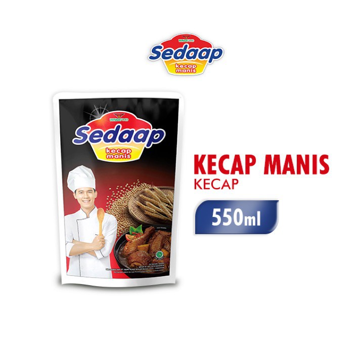 

SEDAAP Kecap Manis Pouch 550ML