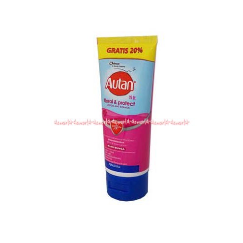 Autan Sakura Floral 50ml Lotion Krim Anti Nyamuk Krim Bebas Nyamuk Wangi Bunga Mosquito Cream