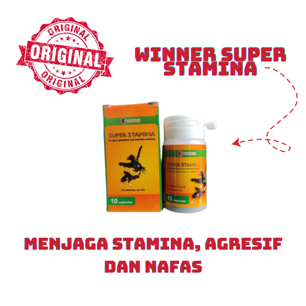 Winner Super Stamina - menambah stamina ayam