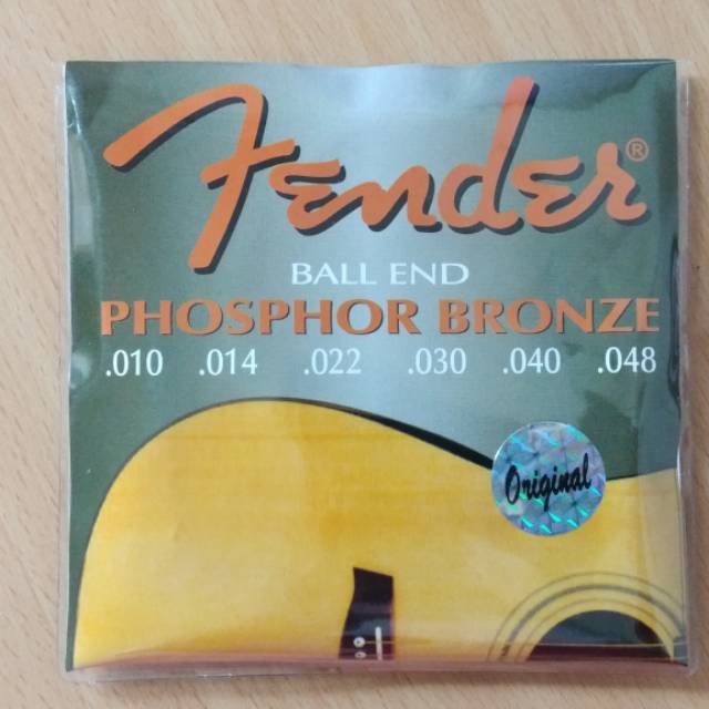 senar gitar fender original