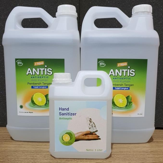 PERAWATAN KAKI TANGAN ANTIS HAND SANITIZER 1 LITER ORIGINAL PRODUCT TERBAIK