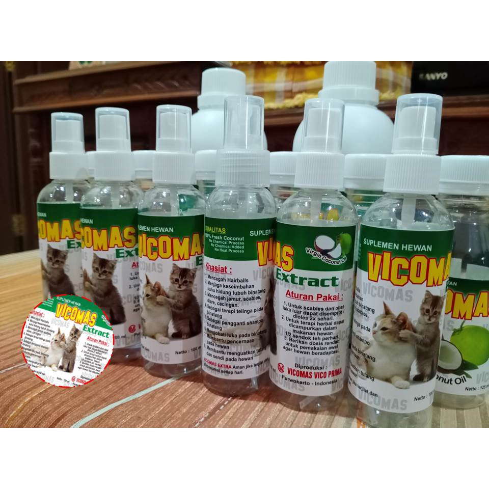 Vco Untuk Kucing Jamur Kulit Spray 100ml