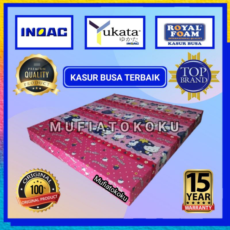 Kasur busa inoac yukata 200x145x15 original d23 garansi 15 tahun royal foam