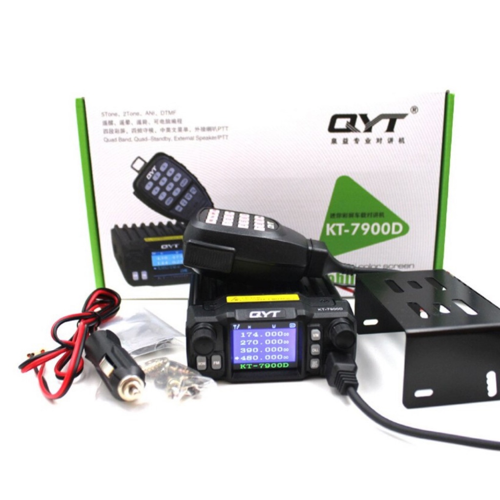 RADIO RIG QYT KT-7900D QUAD BAND NEW ORIGINAL GARANSI RESMI POSTEL