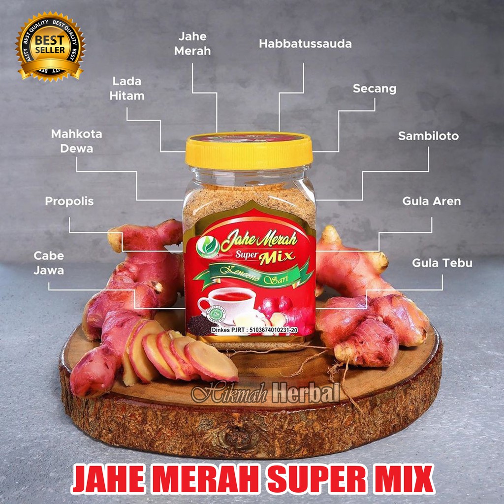 

Jahe Merah Super Mix 250 Gram