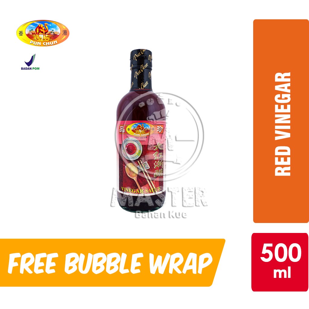 

Red Vinegar Pun Chun / Cuka Merah / Vinegar [Botol Kaca 500ml]