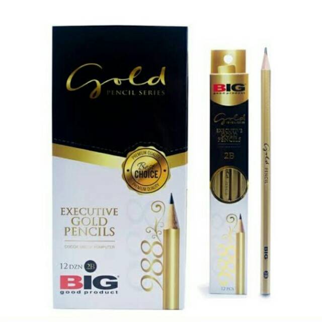 

Pensil 2B Big Gold 1 pak (12pcs)