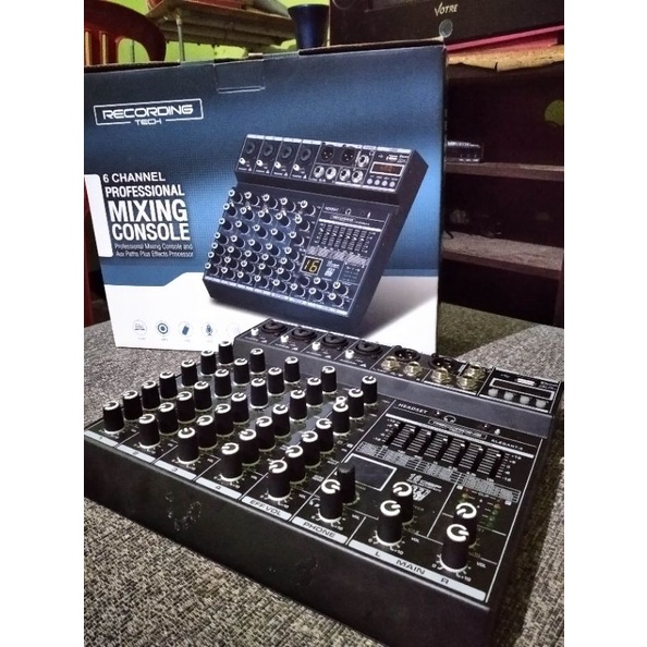 mixer recording tech elegent 6