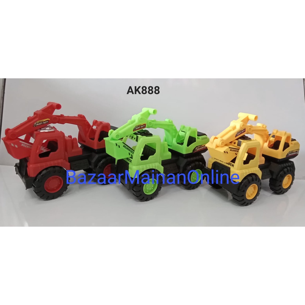 Mainan Truck Excavator –AK88- Bahan Plastik – SNI