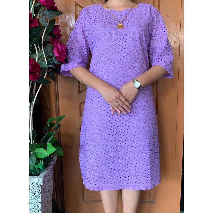 HOT DEALS DF DRES KATUN BOLONG/BAJU GAUN KONDANGAN WANITA BATAK