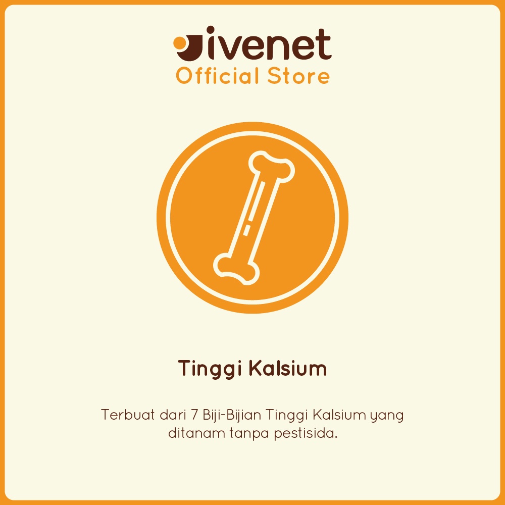 Ivenet Grain Friend - Snack Biskuit Bayi 9+ Halal