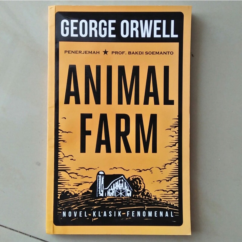 ANIMAL FARM - GEORGE ORWELL | buku novel preloved