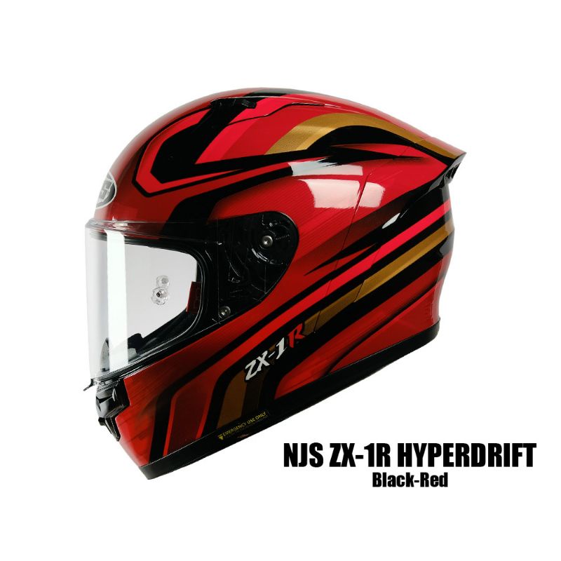 NJS ZX-1 R MOTIF (NEW)-HYPERDIFT BLACK/RED