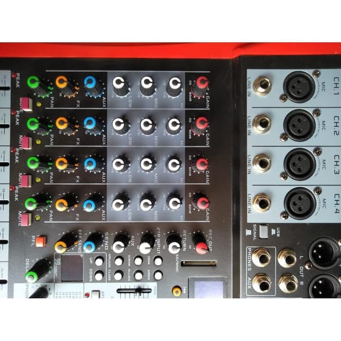 Mixer Audio Black Spider PMX 4 Chanel,