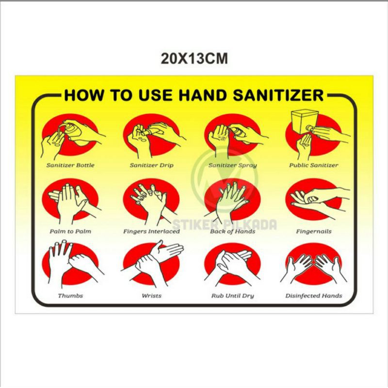 

STIKER CARA PENGGUNAAN HS