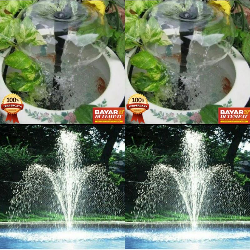 PROMO Pipa Air Mancur Kolam MODEL SESUAI PILIHAN / Nozzle Fountain head / Model Tulip / Model Jamur / Payung mushroom