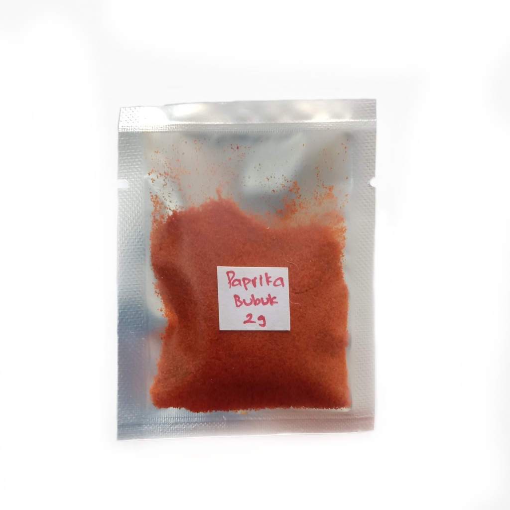 

Paprika Bubuk Ground Powder Bumbu Masak 2 gram bumbudapurbintang