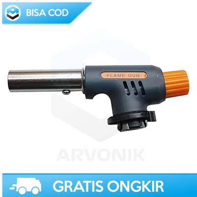 PEMANTIK GAS TORCH JET FLAME GUN ORI FIRETRIC PORTABLE MULTIFUNGTION