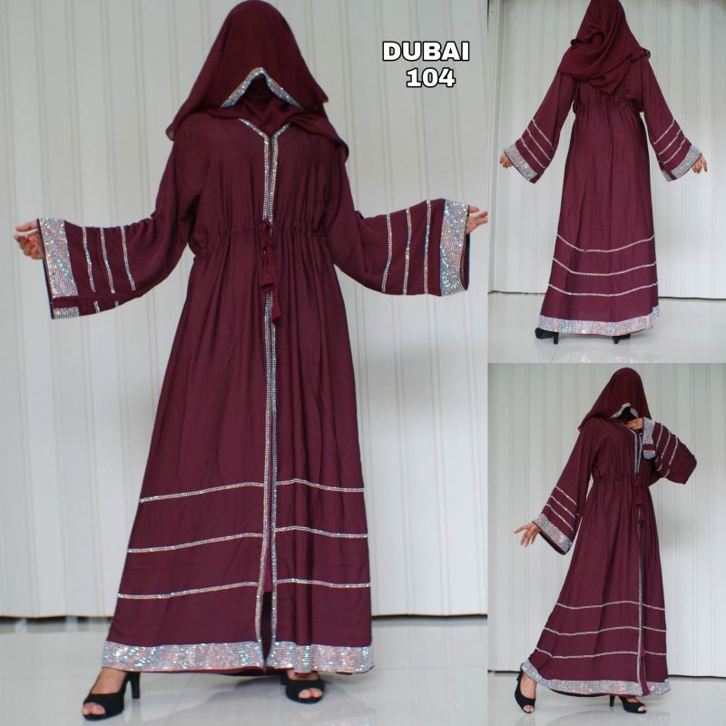 Abaya/Gamis Dubai ORI (IMPORT) DEZECOLLECTION