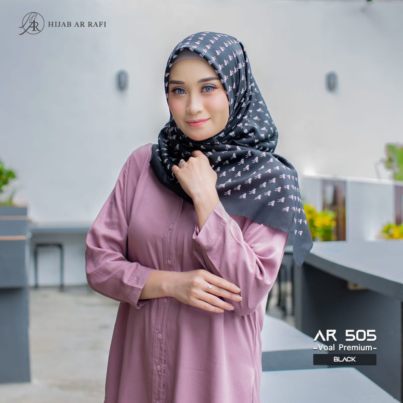 Hijab jilbab segi empat square terbaru di tahun 2021 Ar 505 by arrafi ory. bisa cod