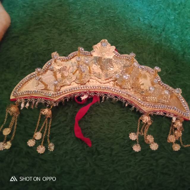 Paksangko/ aksesoris adat Palembang/ pakaian adat Palembang