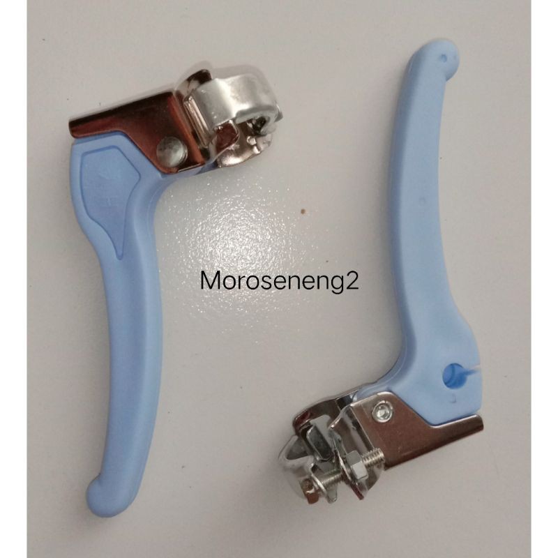 Handle Rem Sepeda Mini BMX MTB Merk Melano Biru Muda