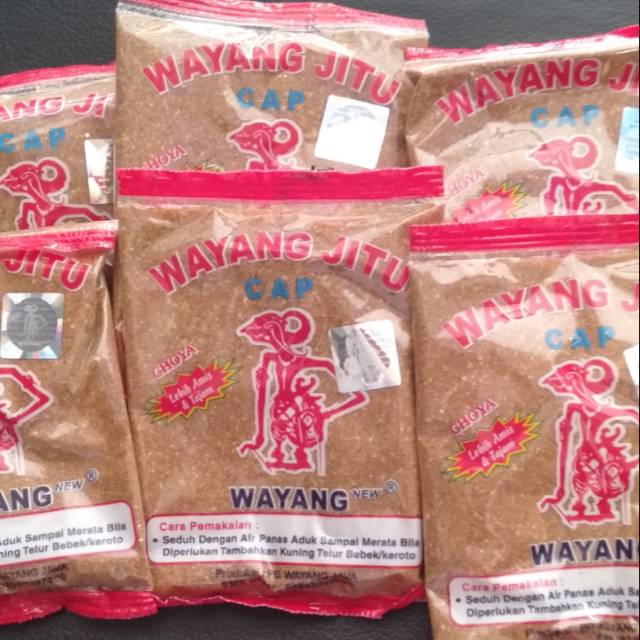 Umpan pelet pancing wayang jitu