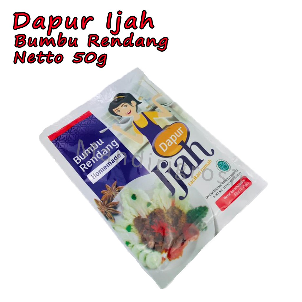 Bumbu Rendang *Dapur Ijah * Bumbu * 50g