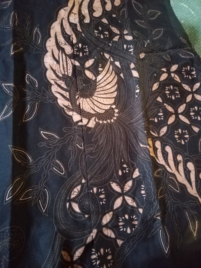 Peksi Gumelar Hitam Kemeja Batik Pria Lengan Panjang Full Furing Katun Halus Primisima