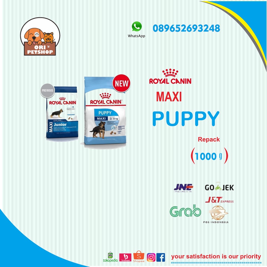 Royal Canin Maxi puppy 1000 g / Rc Maxi junior 1000 g