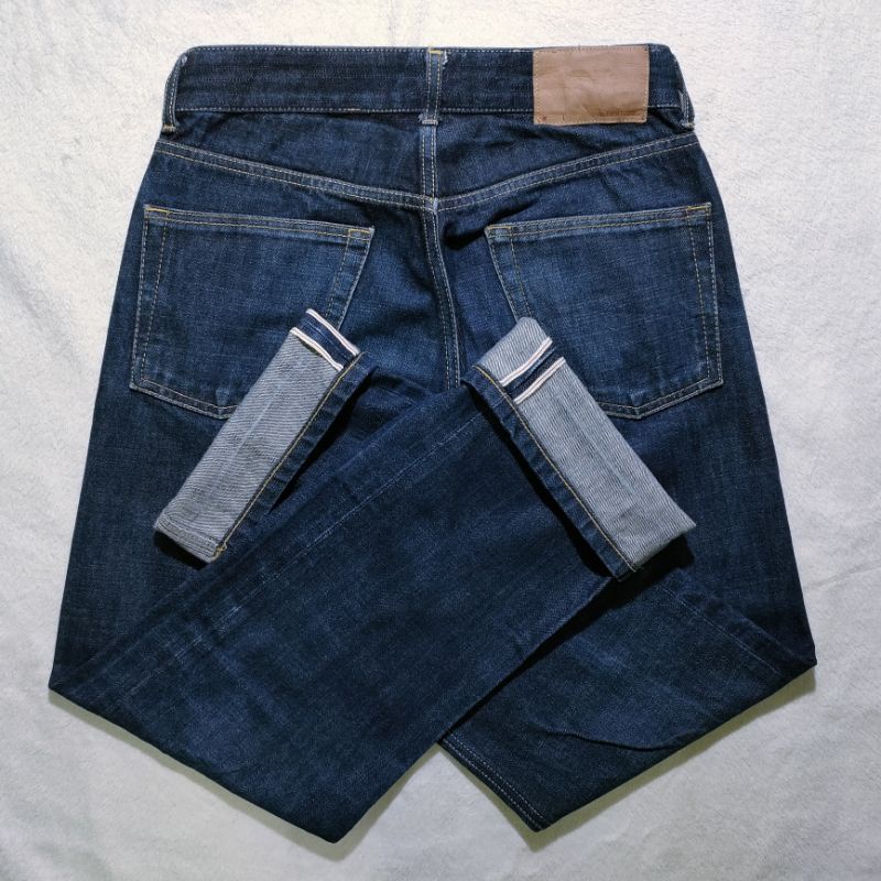 uniform bridge jeans selvedge - celana jeans second - celana jeans bekas murah