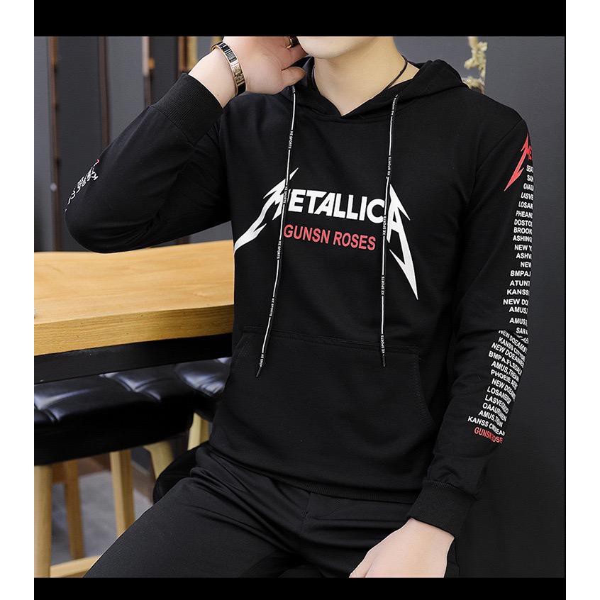 BB/COD/HOODIE FASHION MANS METALICA HOODIE PRIA DISTRO PREMIUM